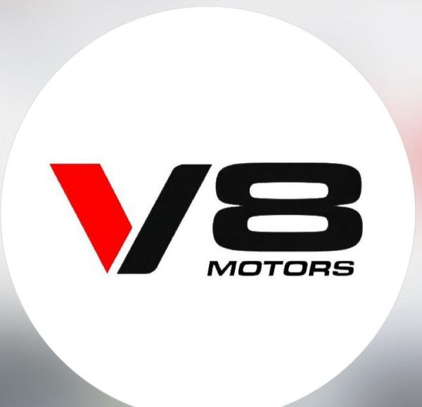 V8 Motors logo